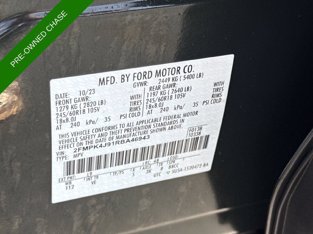 Used 2024 Ford Edge SEL w/ Convenience Package AWD/4WD image 27