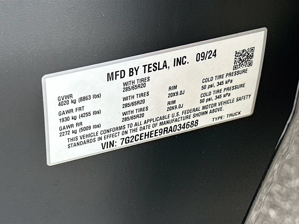 Used 2024 Tesla Cybertruck Cyberbeast AWD/4WD image 34