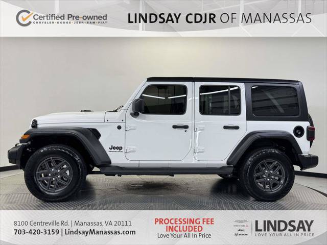 Certified 2024 Jeep Wrangler Unlimited Sport AWD/4WD image 6