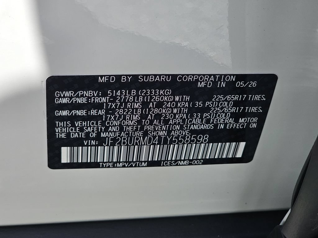 New 2026 Subaru Outback Wilderness AWD/4WD image 32