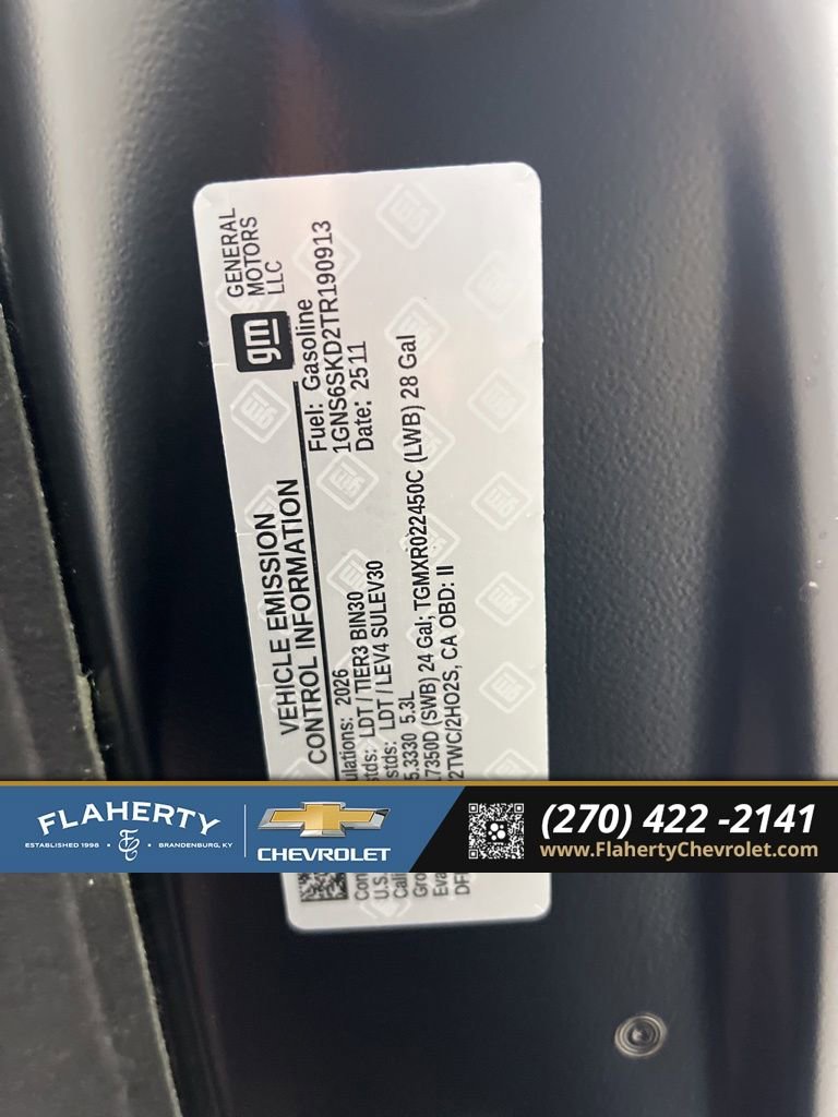 New 2026 Chevrolet Tahoe Premier image 17