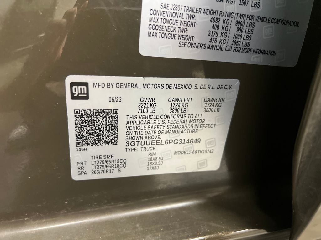 Certified 2023 GMC Sierra 1500 AT4 w/ Technology Package AWD/4WD image 29