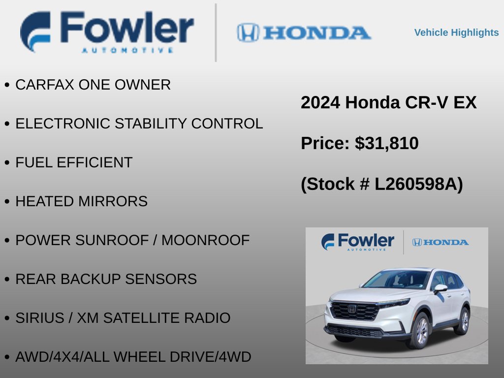 Used 2024 Honda CR-V EX image 12
