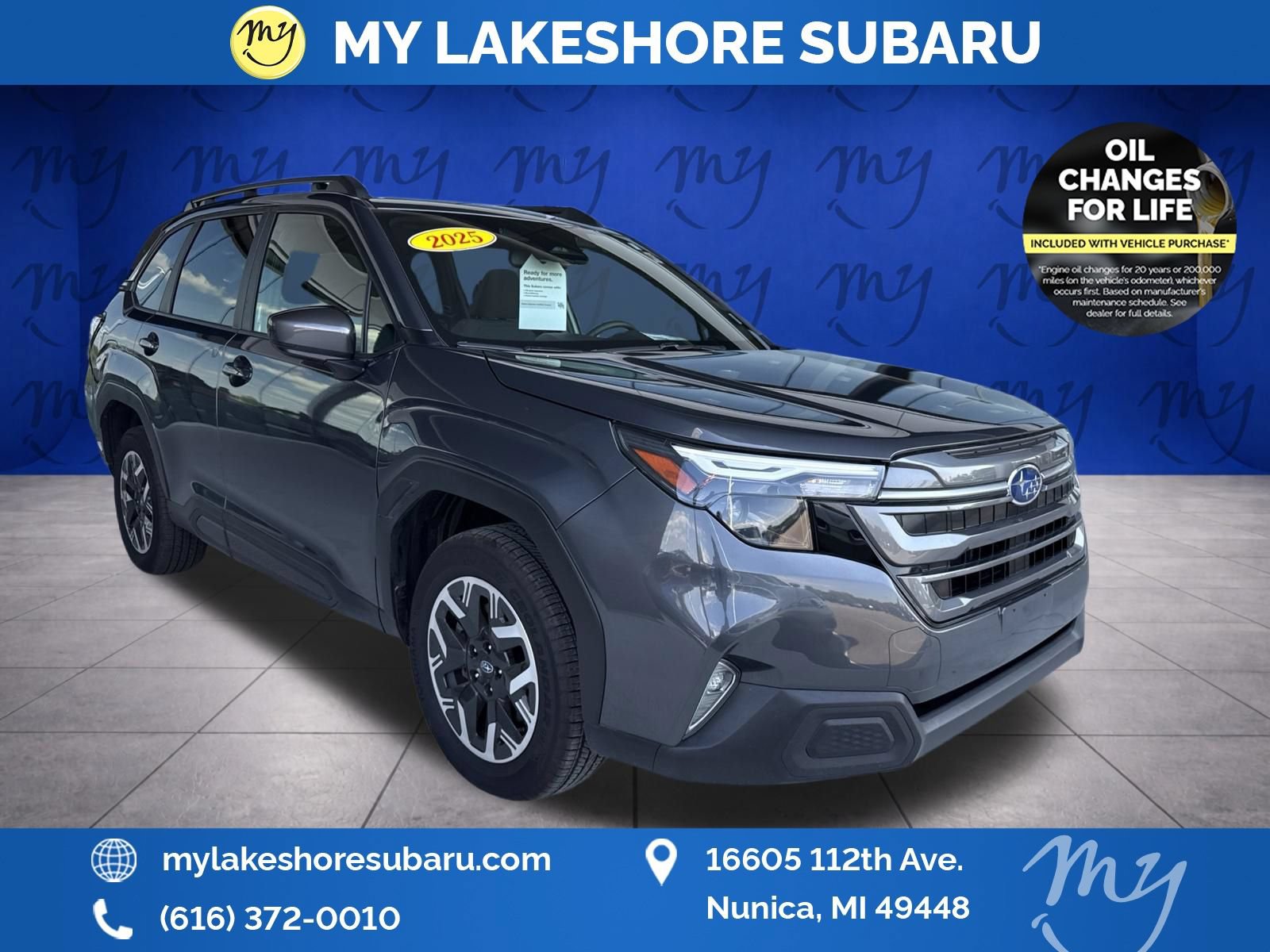 Certified 2025 Subaru Forester Premium AWD/4WD image 1