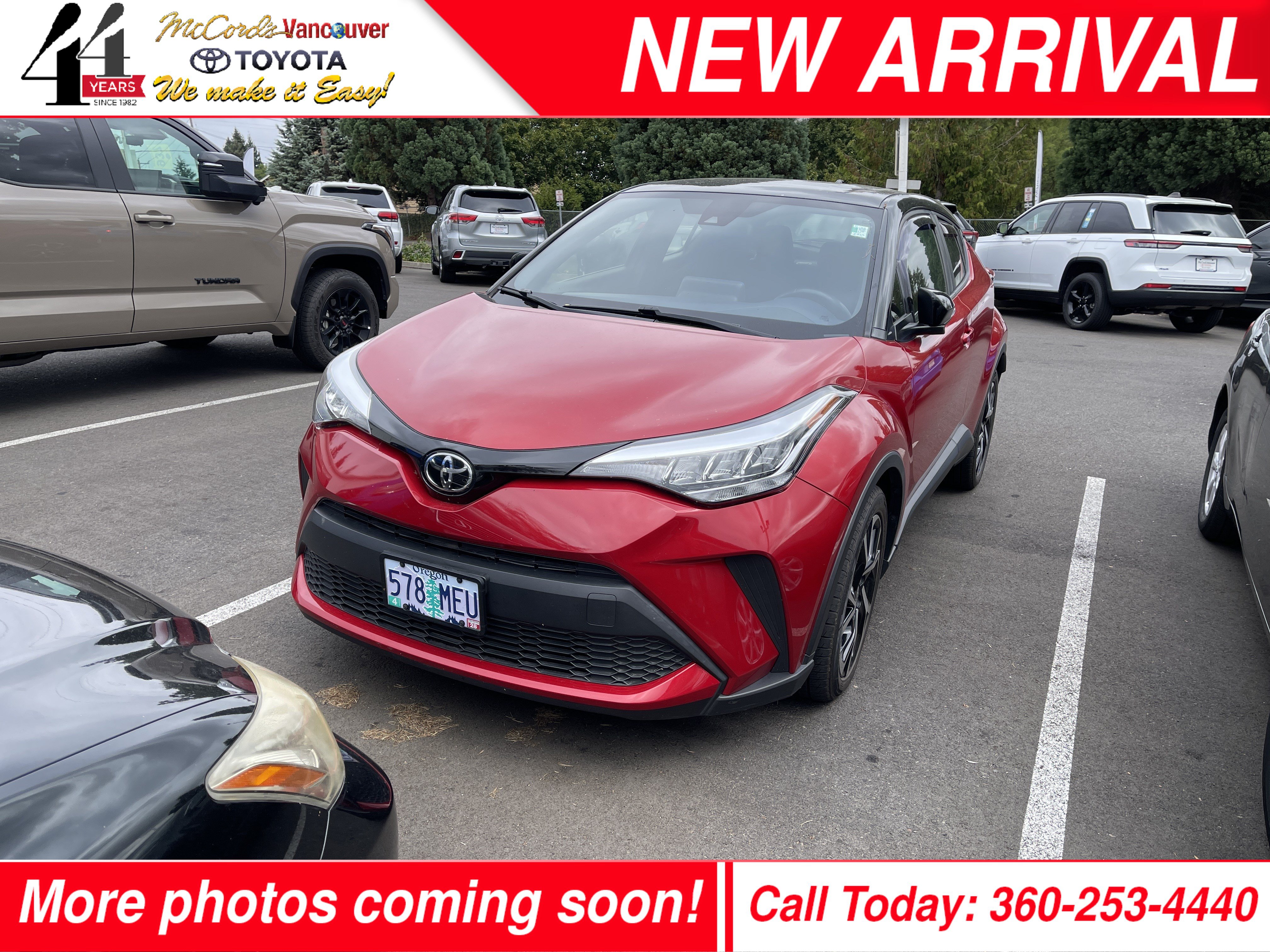 Certified 2020 Toyota C-HR XLE
