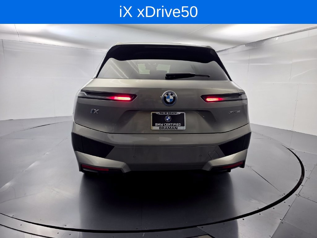 Certified 2024 BMW iX xDrive50 w/ Sport Package AWD/4WD image 5