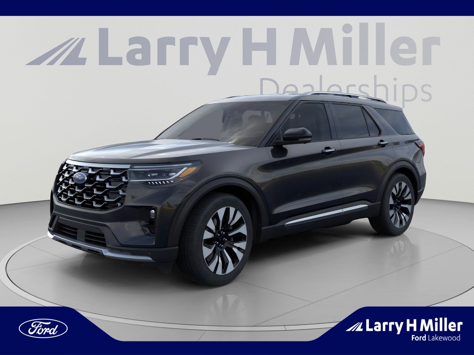New 2026 Ford Explorer Platinum w/ LUX Leather Package