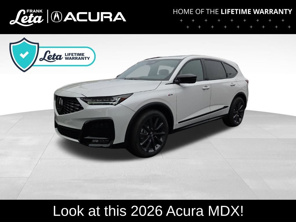 New 2026 Acura MDX A-Spec image 1