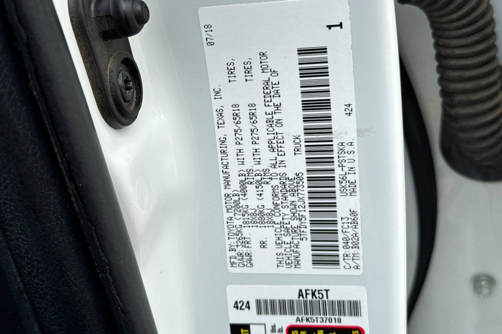 Used 2018 Toyota Tundra SR5 w/ SR5 Upgrade Package image 26