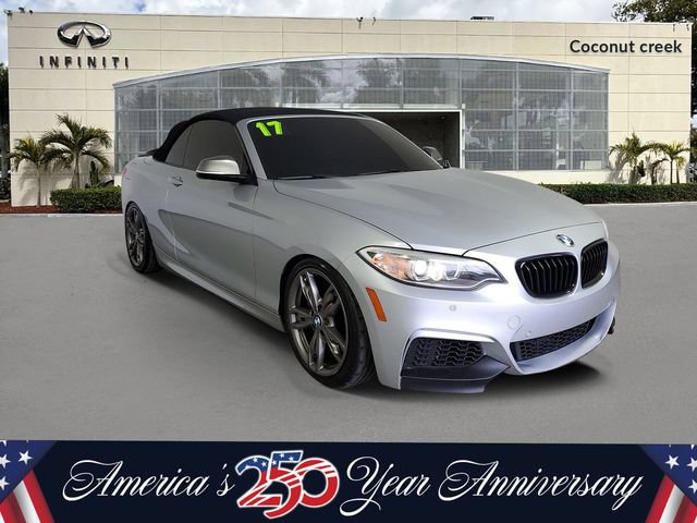 Used 2017 BMW M240i Convertible w/ Driving Assistance Package RWD image 1