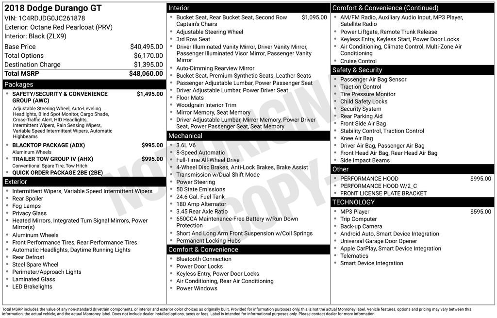 Used 2018 Dodge Durango GT image 2