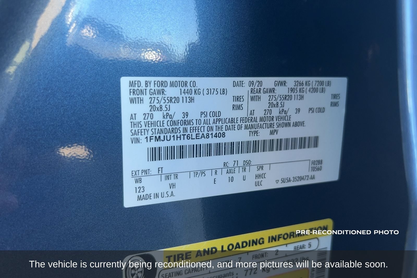 Used 2020 Ford Expedition XLT w/ Equipment Group 202A RWD image 19