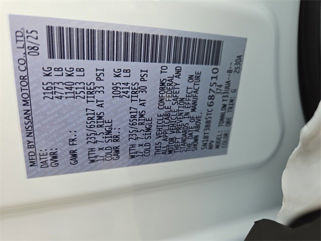 New 2026 Nissan Rogue SV image 34