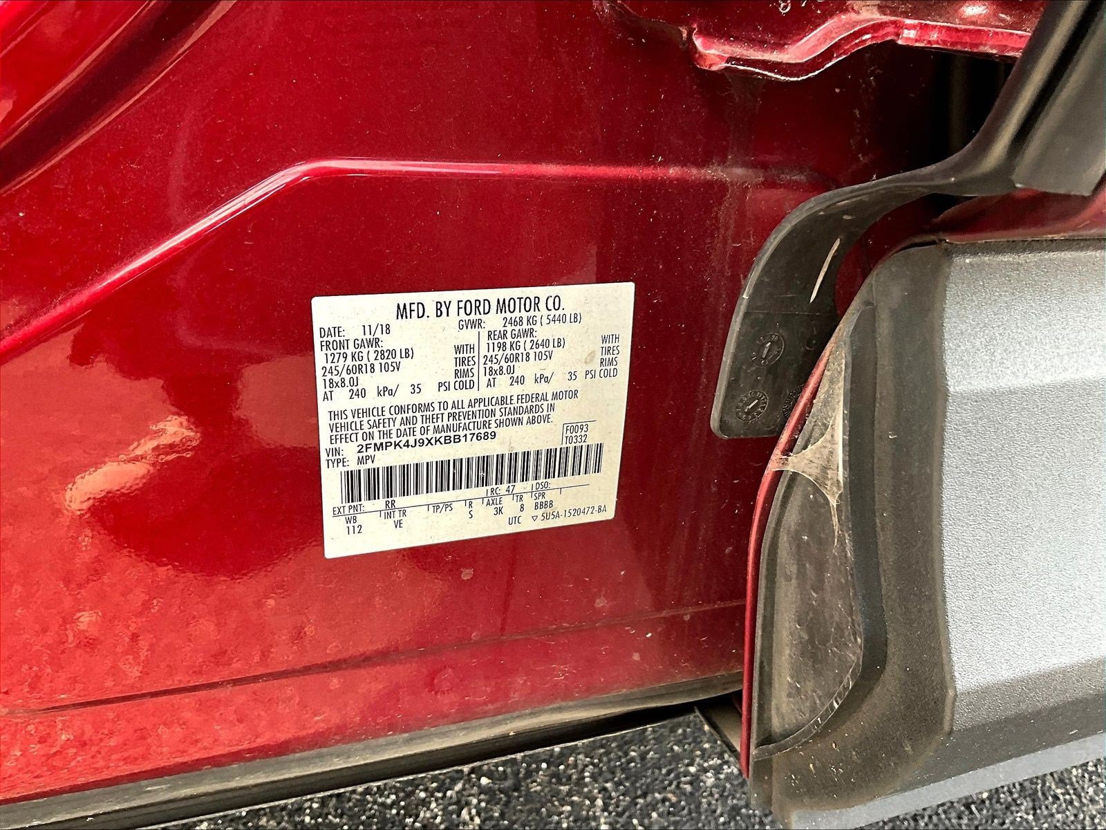Used 2019 Ford Edge SEL w/ Equipment Group 201A AWD/4WD image 19