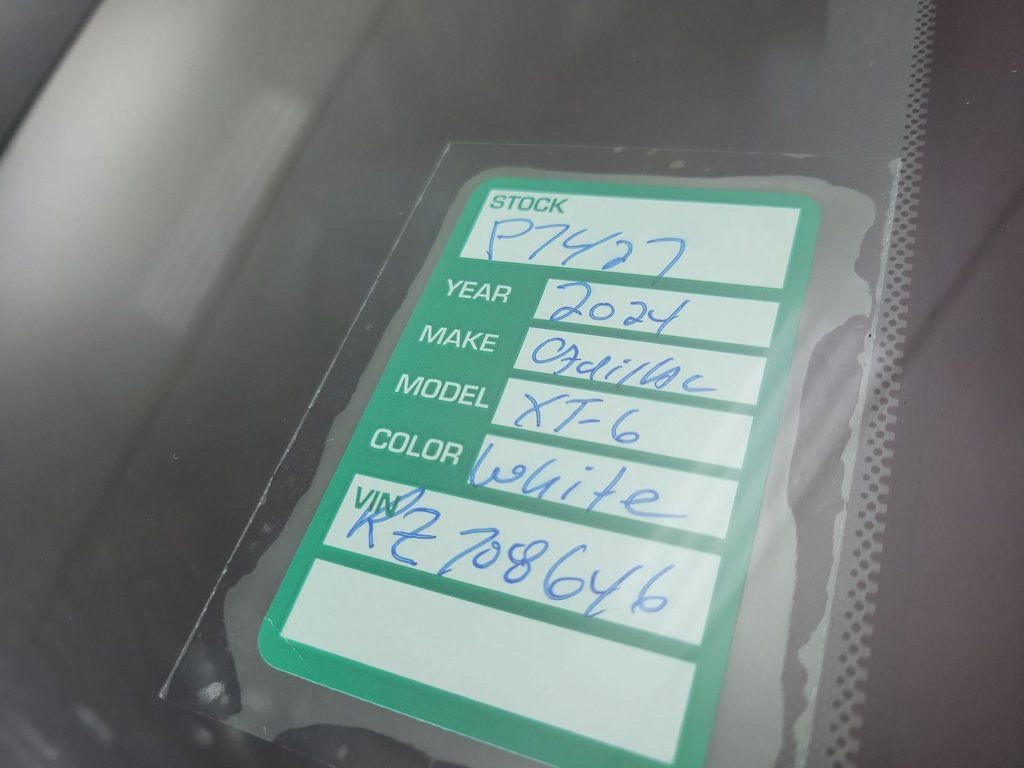 Certified 2024 Cadillac XT6 Sport w/ LPO, Onyx Lite Package image 26