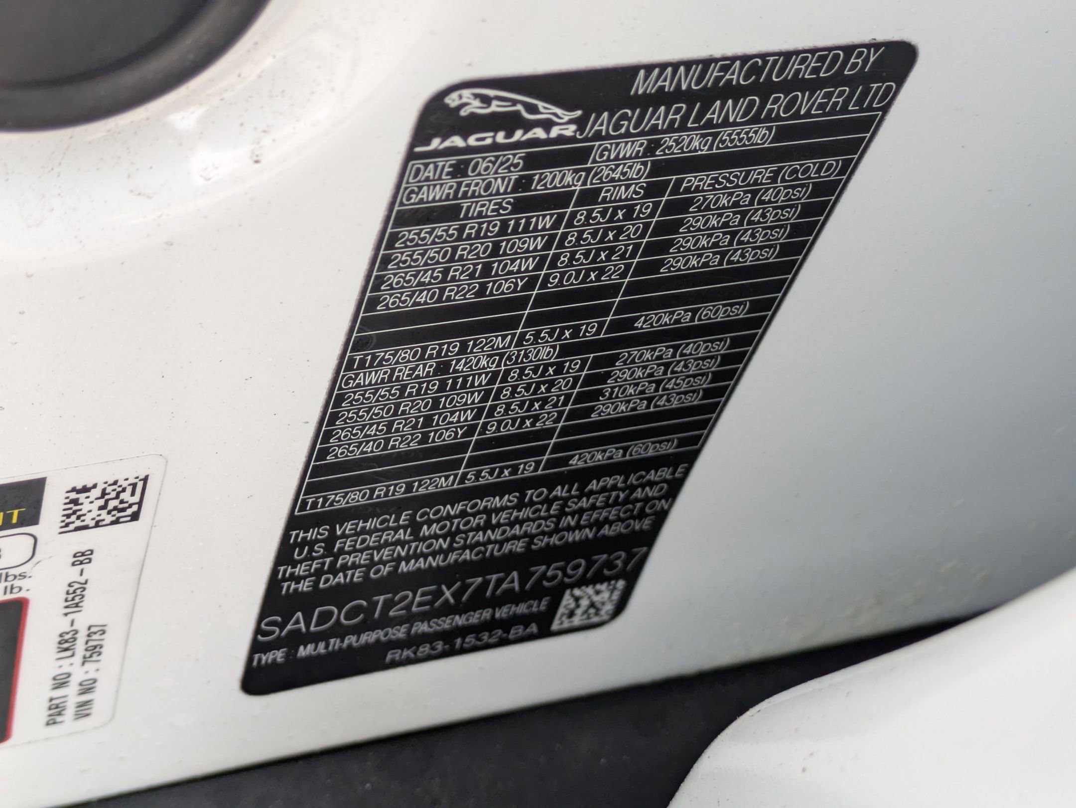 New 2026 Jaguar F-PACE R-Dynamic S image 34