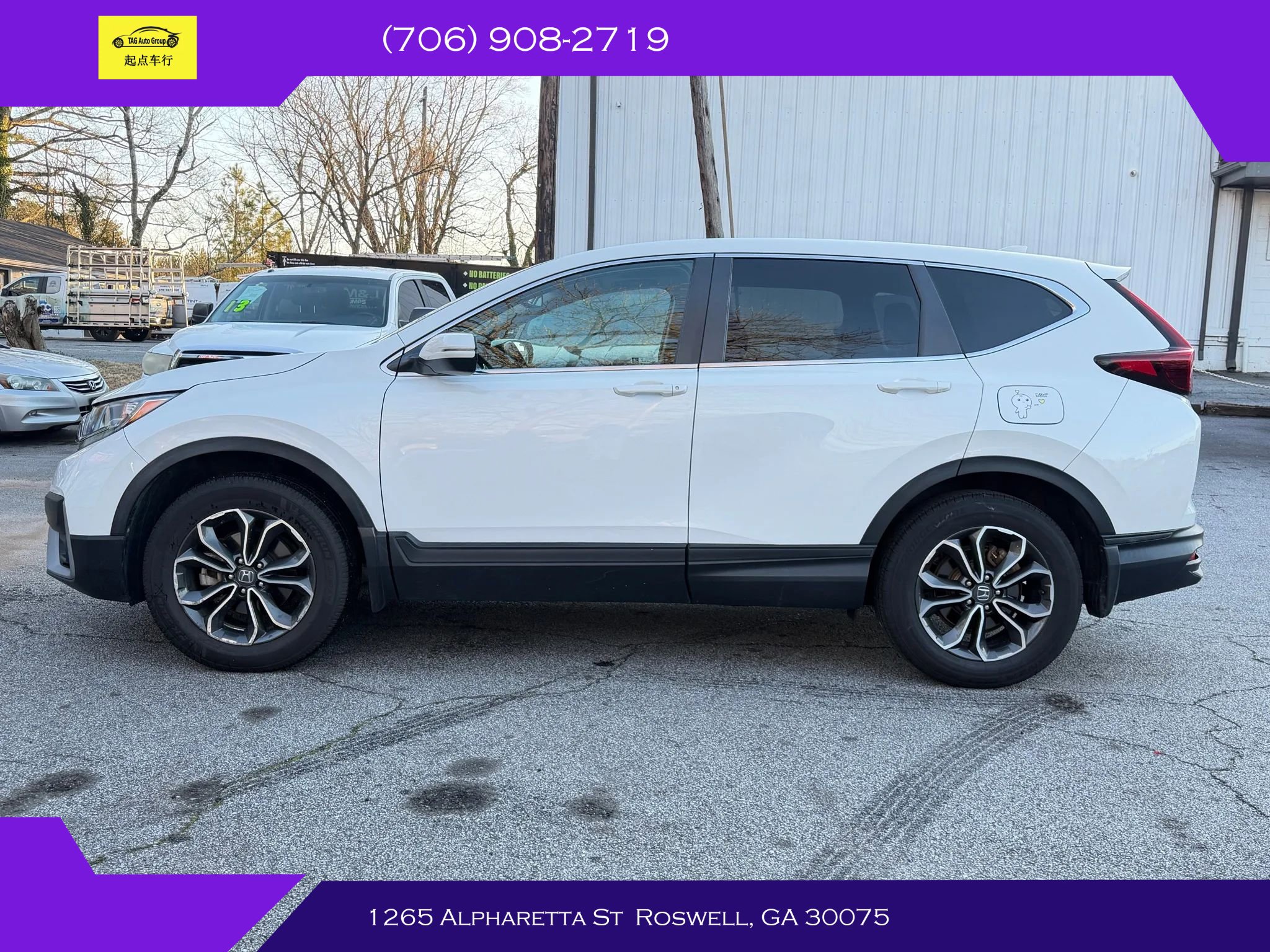 Used 2021 Honda CR-V EX-L image 3