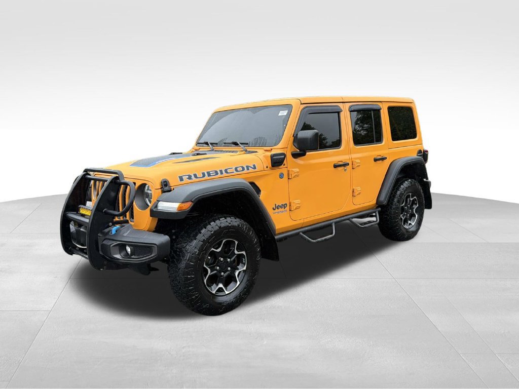 Used 2021 Jeep Wrangler Unlimited Rubicon 4xe w/ Cold Weather Group AWD/4WD image 7