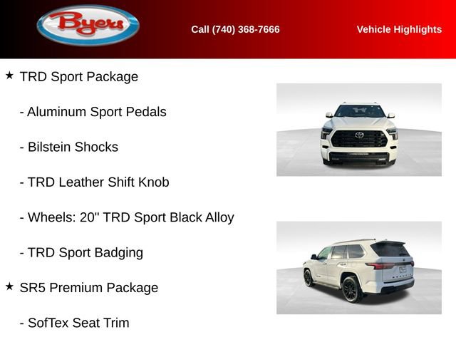 Used 2025 Toyota Sequoia SR5 w/ SR5 Premium Package image 12