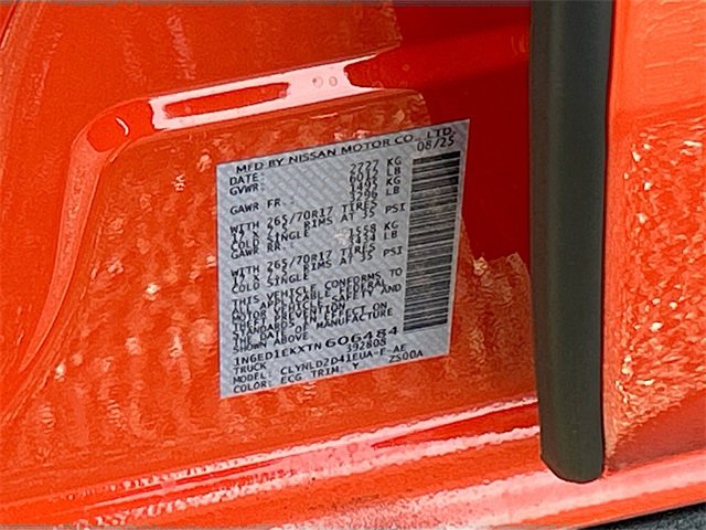 New 2026 Nissan Frontier PRO-4X image 21