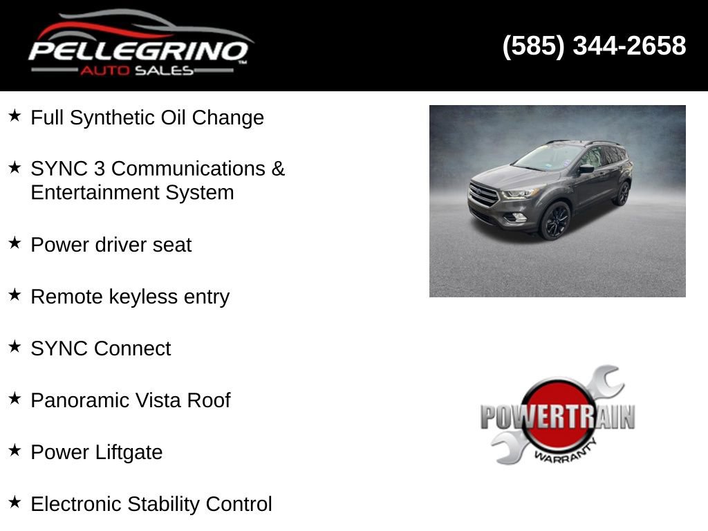 Used 2018 Ford Escape SEL w/ SEL Sport Appearance Package image 4