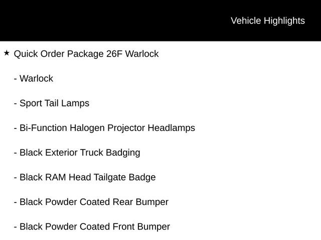 Used 2021 RAM 1500 Classic Warlock AWD/4WD image 8