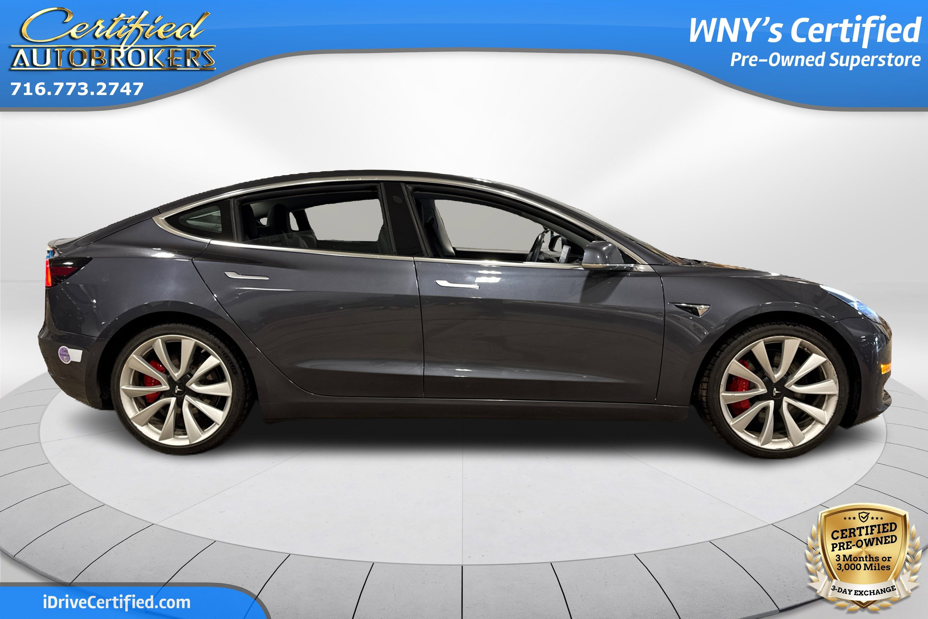 Used 2019 Tesla Model 3 Performance AWD/4WD image 4