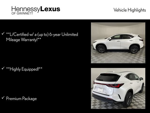 Used 2025 Lexus NX 350 AWD w/ Premium Package image 12