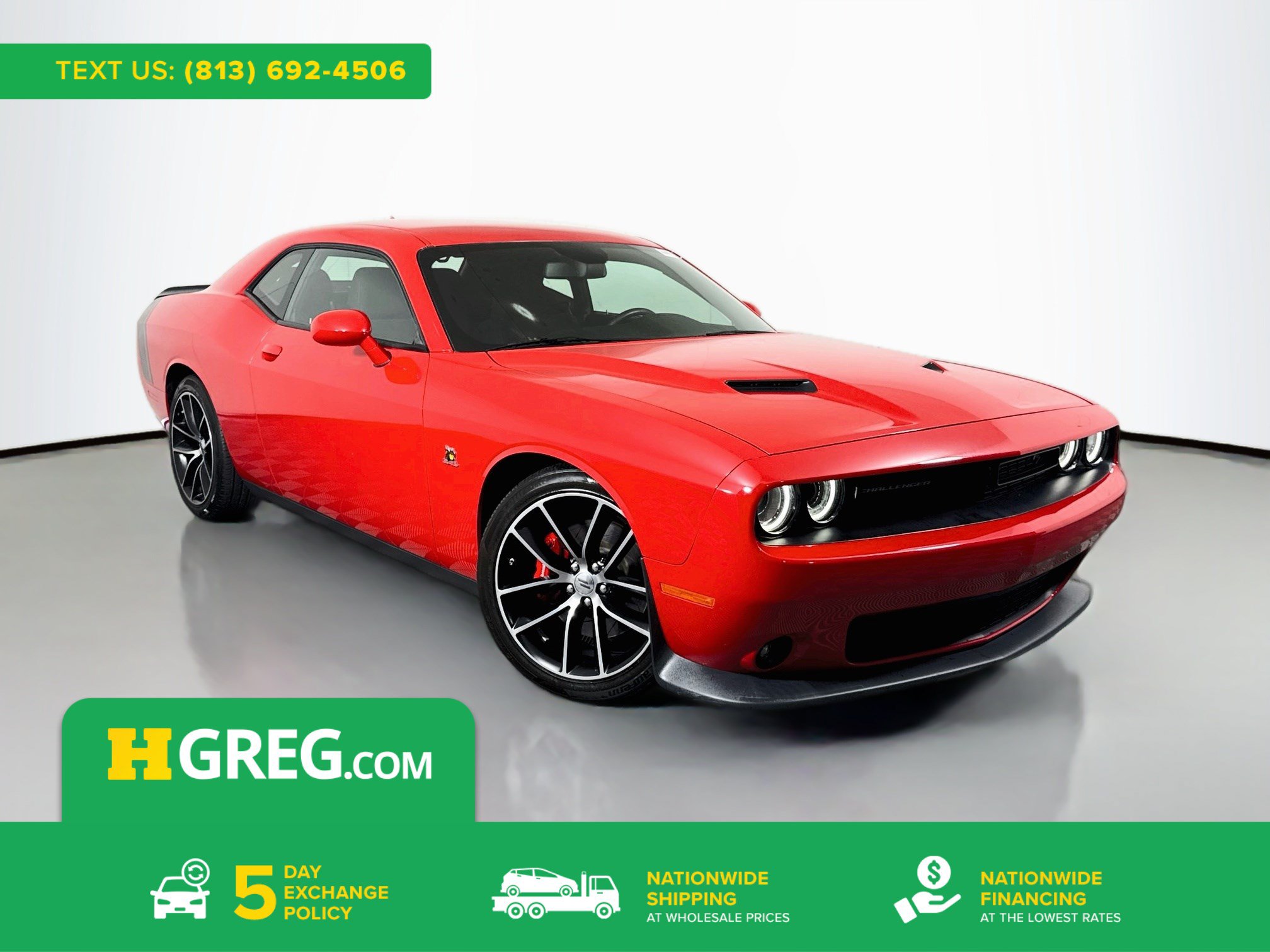 Used 2018 Dodge Challenger R/T Scat Pack RWD image 1