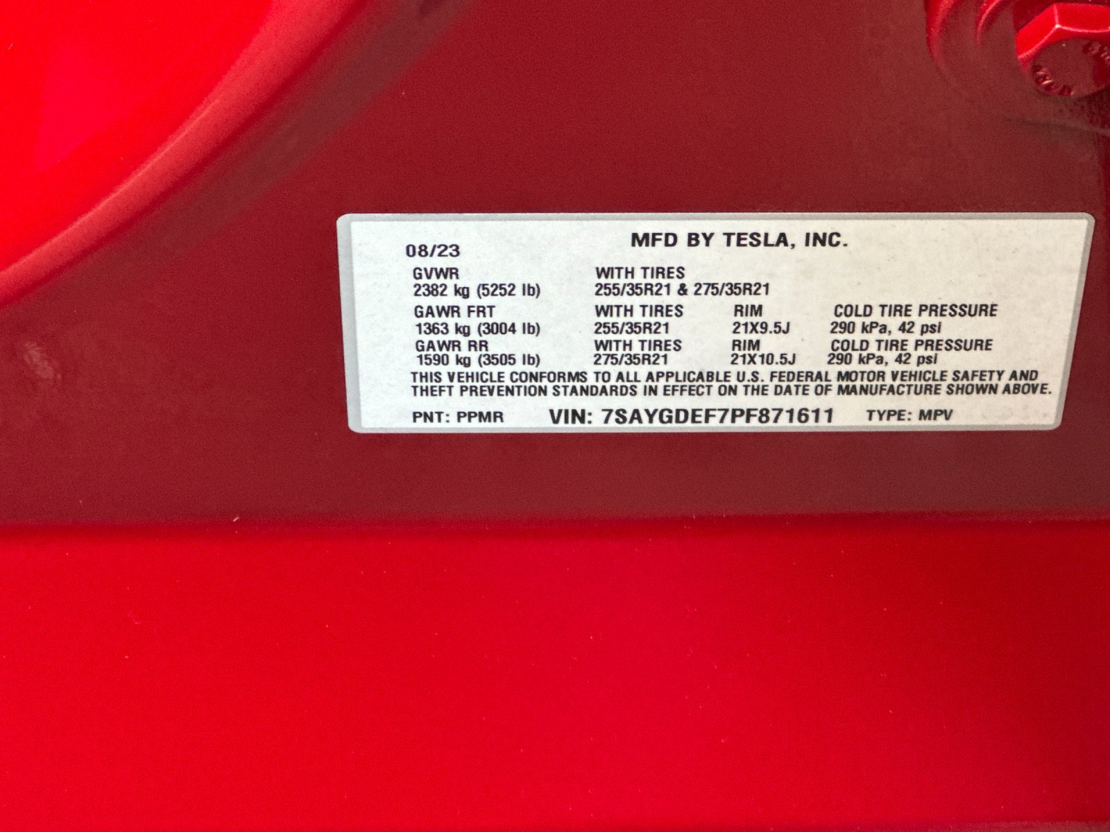 Used 2023 Tesla Model Y Performance AWD/4WD image 27
