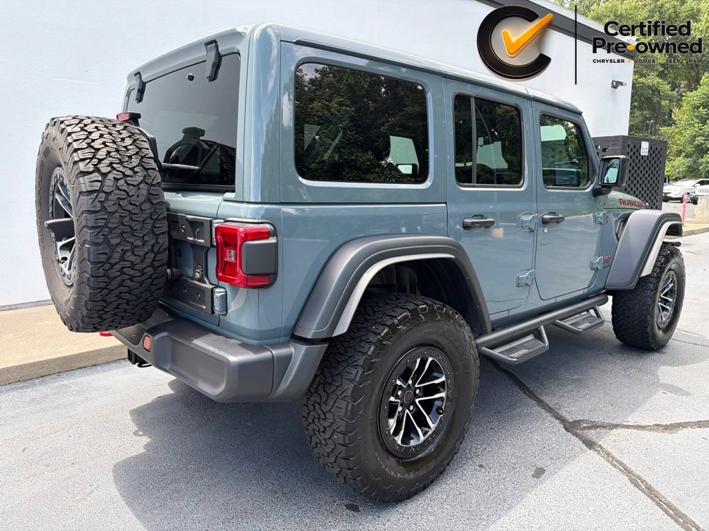 Certified 2024 Jeep Wrangler Unlimited Rubicon w/ XTREMEE 35" Tire Package AWD/4WD image 13
