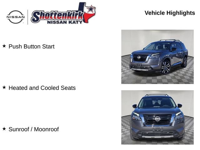 Used 2023 Nissan Pathfinder Platinum w/ Cargo Package image 12