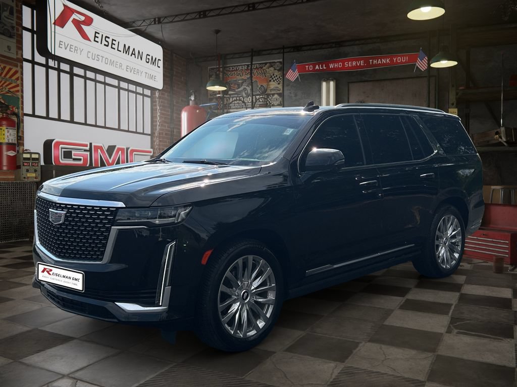 Certified 2021 Cadillac Escalade Premium Luxury w/ Driver Assist Tech Package AWD/4WD image 1