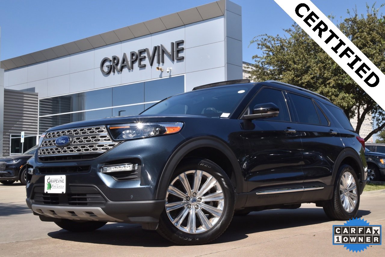 Certified 2023 Ford Explorer Limited w/ Limited Technology Package