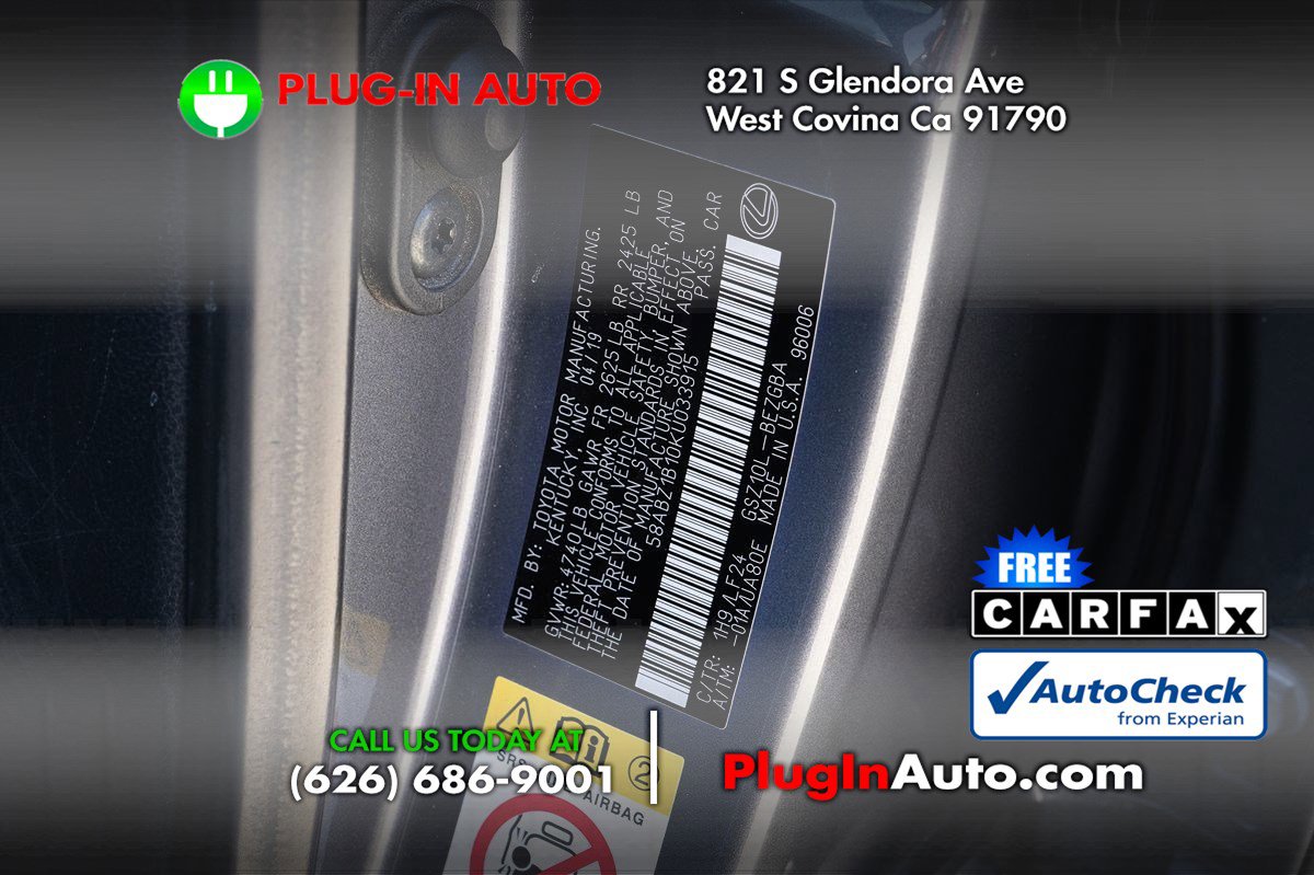 Used 2019 Lexus ES 350 F Sport w/ Accessory Package 2 image 9