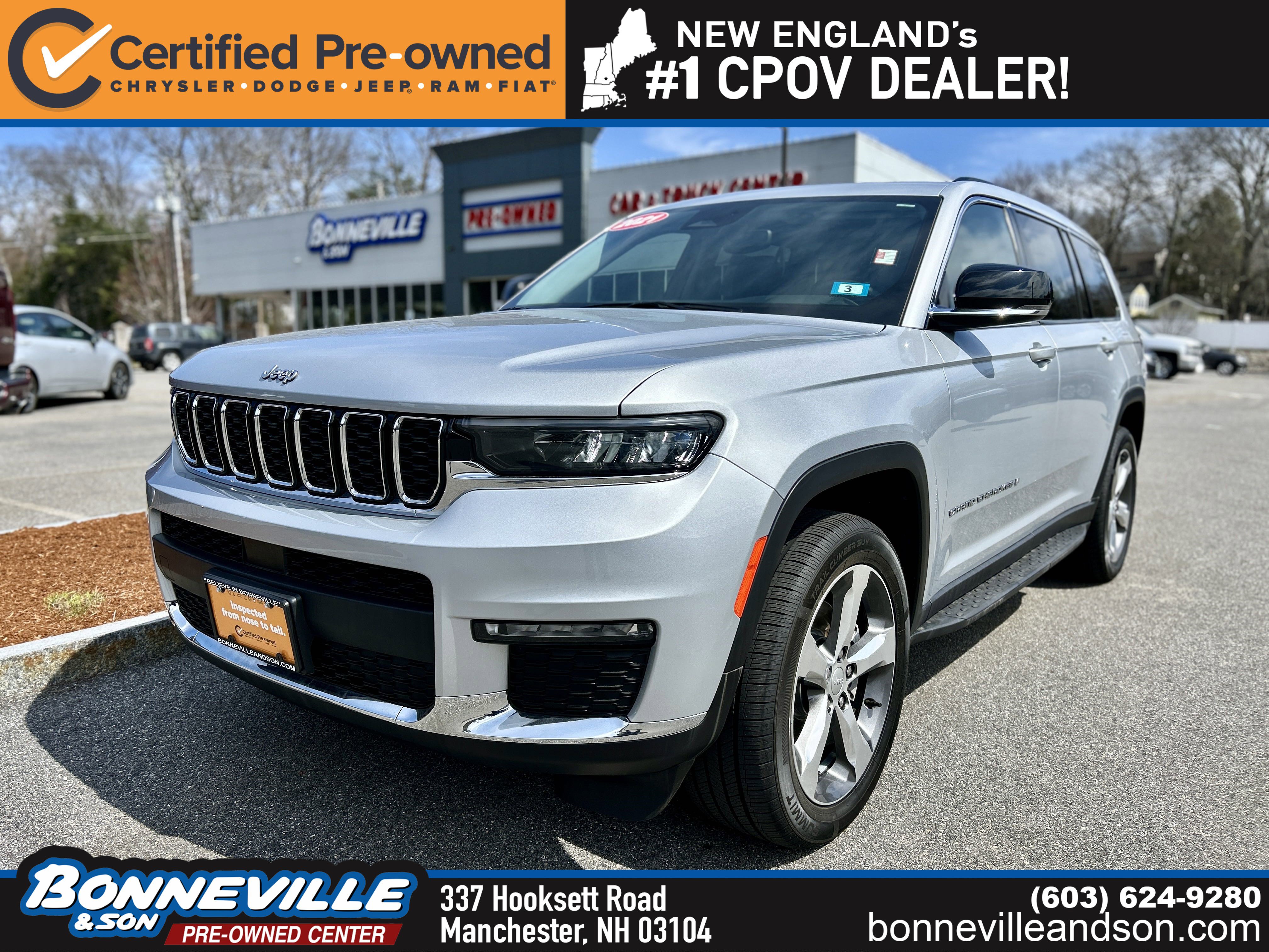 Used 2021 Jeep Grand Cherokee L Limited w/ Trailer Tow Group (B)