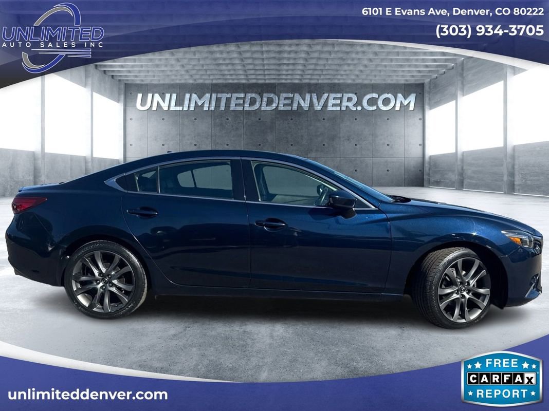 Used 2016 MAZDA MAZDA6 Grand Touring w/ GT Technology Package image 2