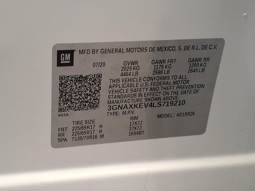 Used 2020 Chevrolet Equinox LT image 23