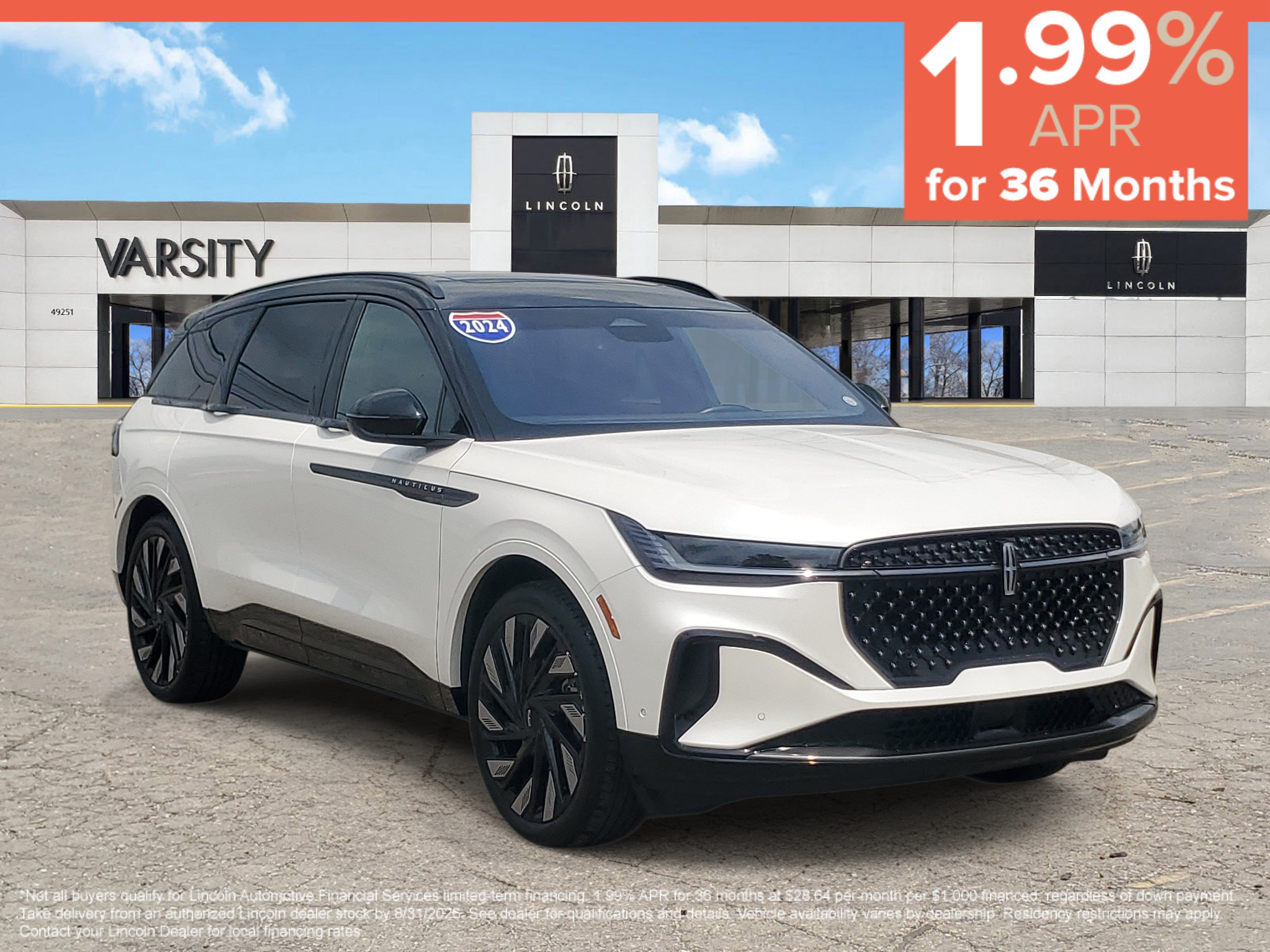 Certified 2024 Lincoln Nautilus Reserve w/ Equipment Group 202A AWD/4WD 360° Tour