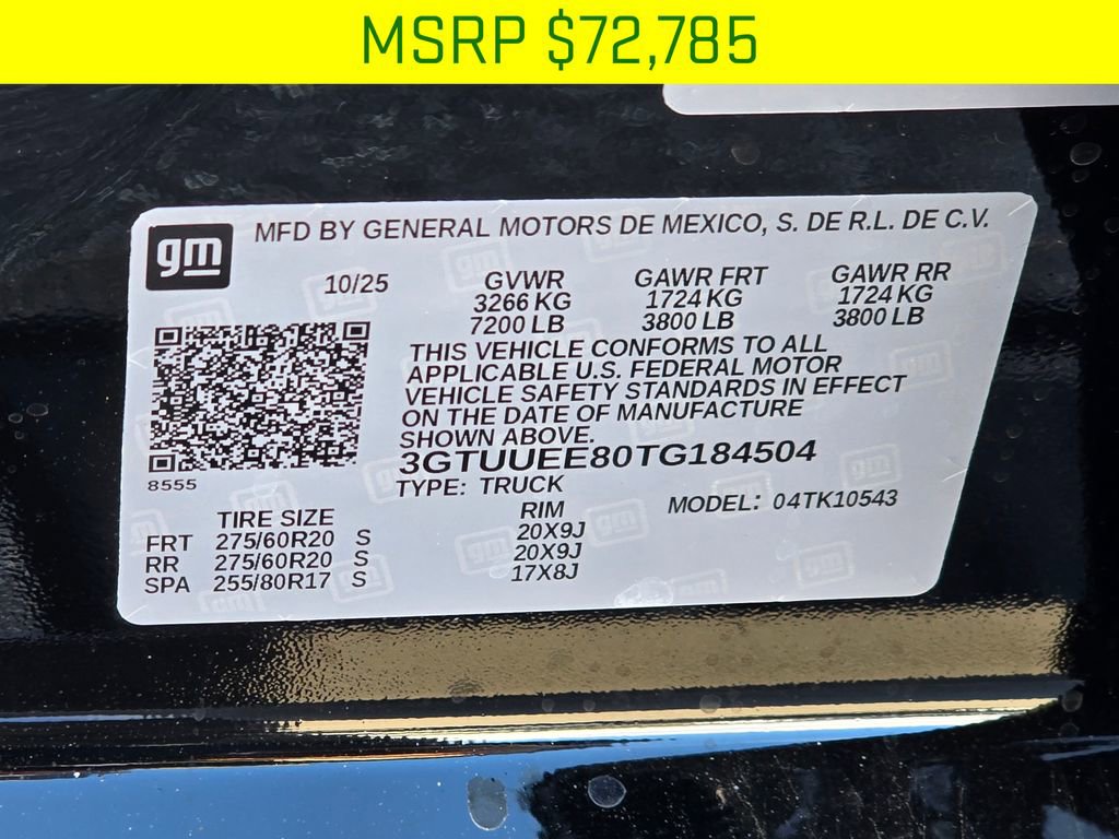 New 2026 GMC Sierra 1500 AT4 w/ AT4 Premium Package image 44