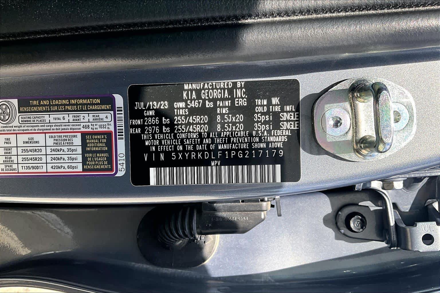Certified 2023 Kia Sorento SX AWD/4WD image 32