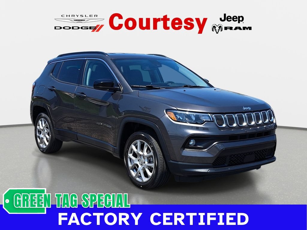 Certified 2022 Jeep Compass Latitude
