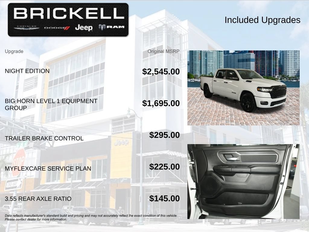Used 2026 RAM 1500 Big Horn w/ Night Edition RWD image 5