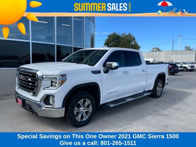 Certified 2021 GMC Sierra 1500 SLT w/ SLT Convenience Package AWD/4WD image 1