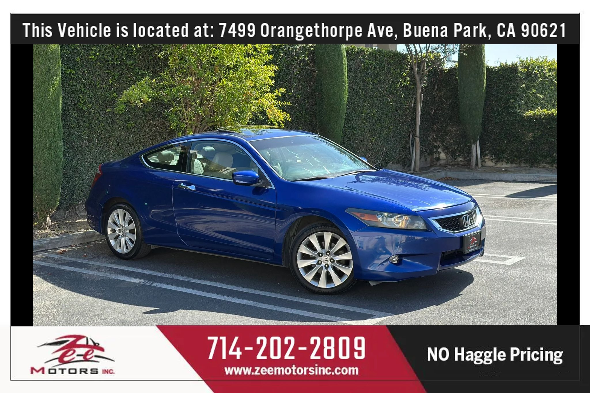 Used 2009 Honda Accord EX-L image 1