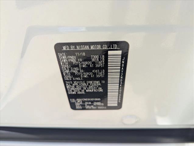Used 2019 Nissan Armada SL w/ Premium Package RWD image 24