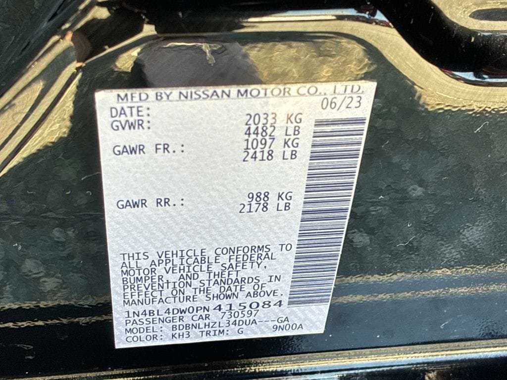 Certified 2023 Nissan Altima 2.5 SV AWD/4WD image 23