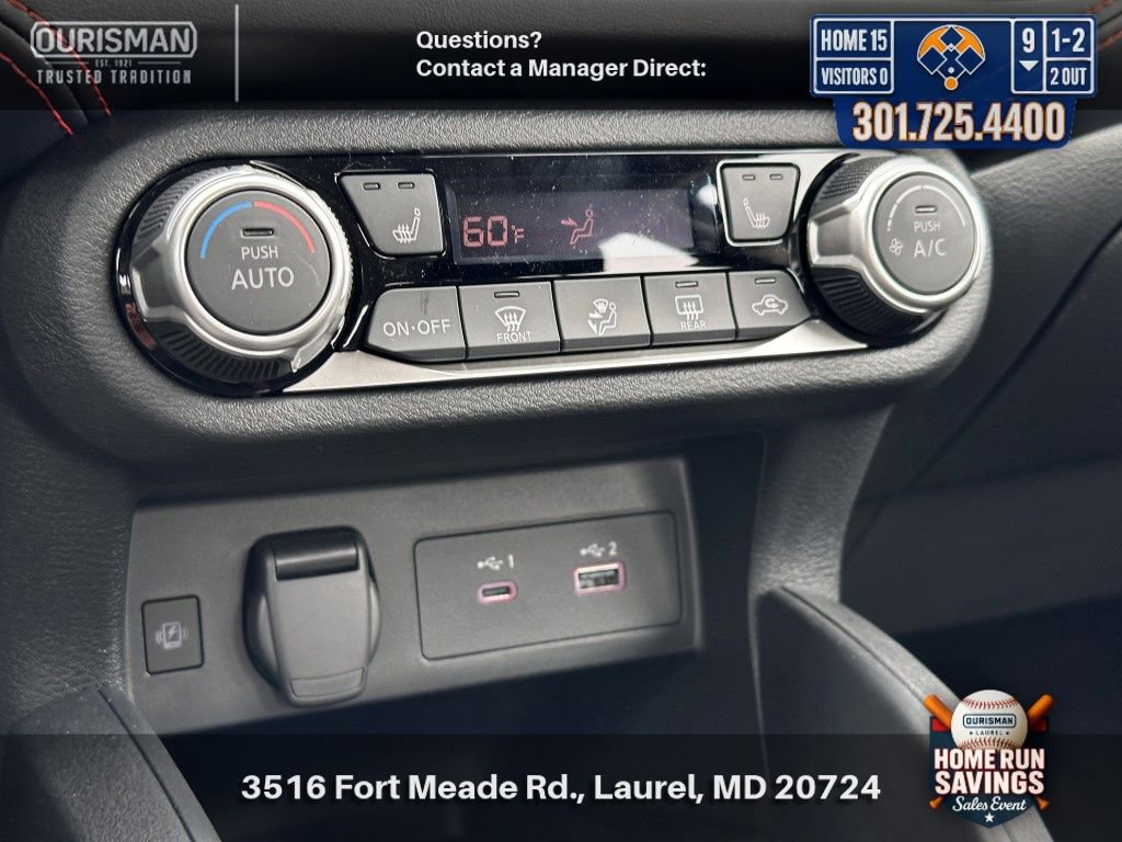 New 2025 Nissan Versa SR w/ Trunk Package FWD image 24