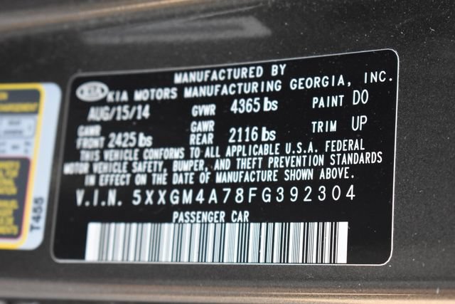 Used 2015 Kia Optima LX w/ LX Convenience Plus Package FWD image 33