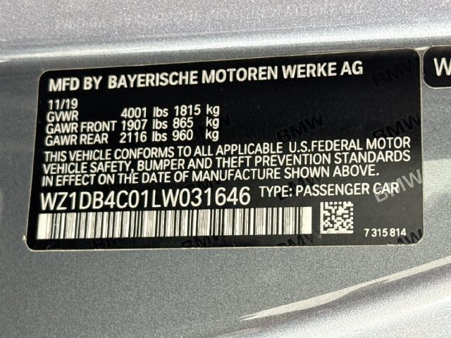 Used 2020 Toyota Supra Premium w/ Driver Assist Package RWD image 35